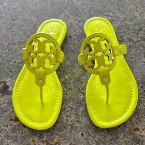 Tory Burch Yellow Sandals